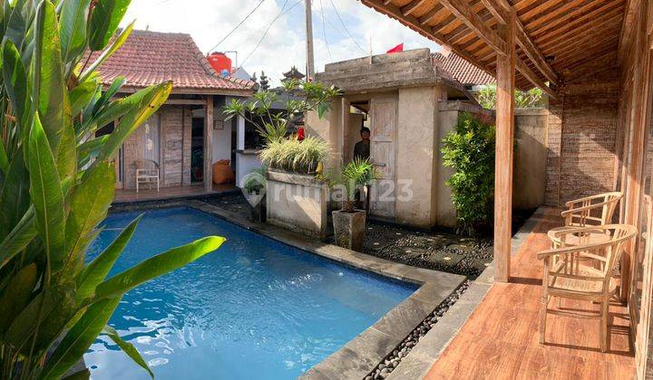 Di jual villa kayu tulang canggu 1