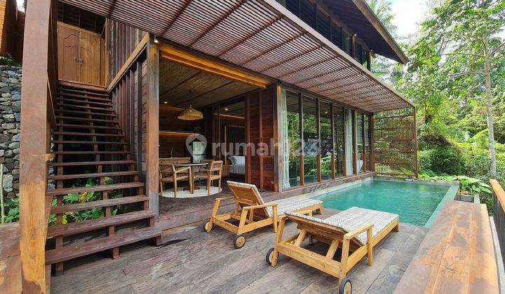 BEAUTIFUL VILLA WITH JUNGLE VIEW IN UBUD BALI CHEAP PRICE PERFECT FOR INVESTMENT I BEAUTIFUL VILLA WITH JUNGLE VIEW IN UBUD BALI WITH CHEAP PRICE VERY RIGHT FOR INVESTMENT  1