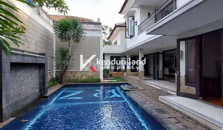 Dijual Rumah Mewah with private pool bebas banjir di Kemang 2