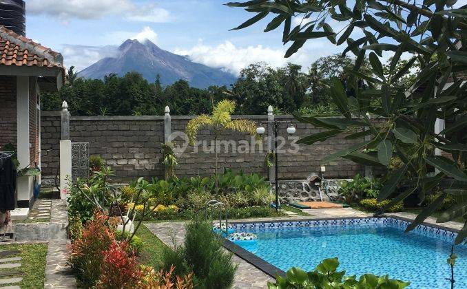 Villa Asri dan Nyaman dgn View Persawahan di Jakal km16 2