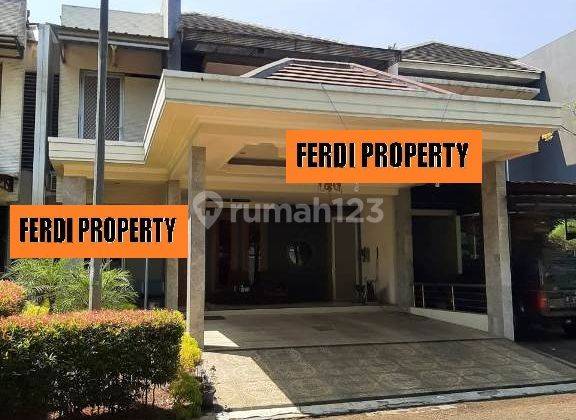 Rumah Dalam Cluster Depan Taman di Citra Gran Cibubur 1