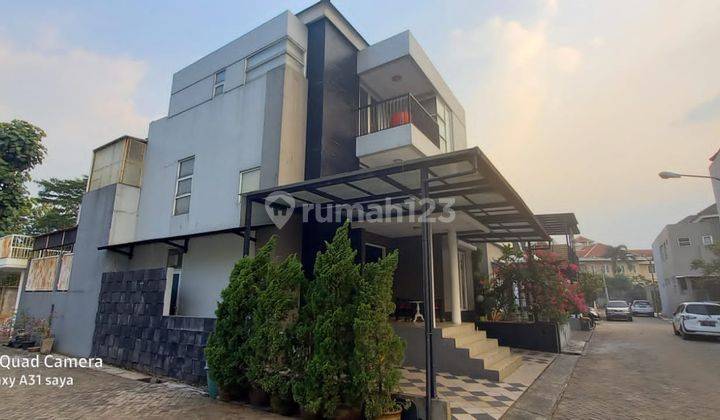 dijual rumah hoek 3 lantai villa mutiara cibubur 2, depok 2