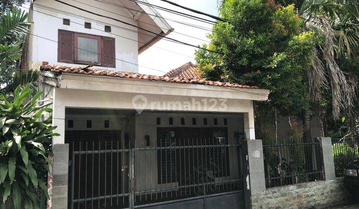 Rumah Asri Komp Koperasi Jl H Samali Ujung Pancoran Jakarta Selatan Lt 358m2 Murah 1