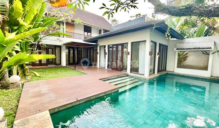 Bright Minimalist House In A Green Compound In Cilandak Ajh02042 1