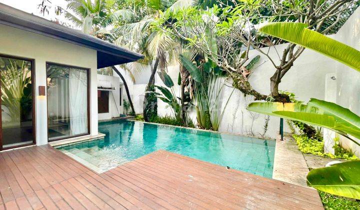 Bright Minimalist House In A Green Compound In Cilandak Ajh02042 2