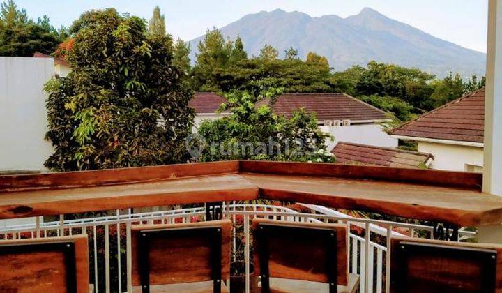 RUMAH VILLA NYAMAN DENGAN KOLAM RENANG DAN VIEW GUNUNG  RANCAMAYA #DD Stylish Villa with Pool and Mountain View 1