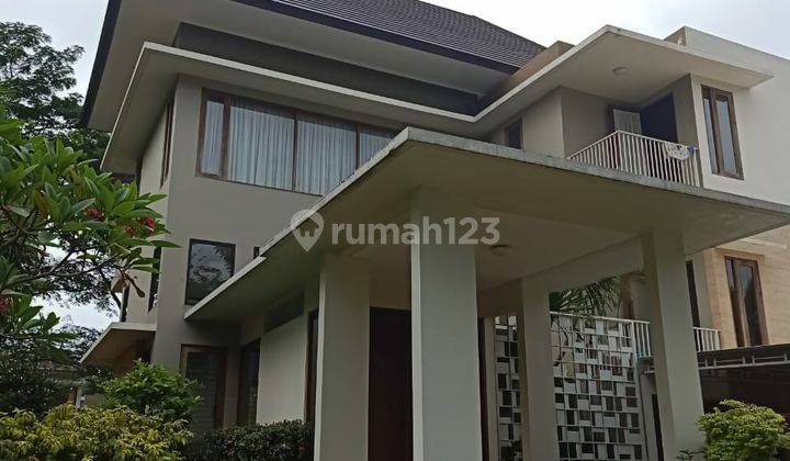 Dijual cepat rumah bangunan mandiri bagus di greencove bsd 1