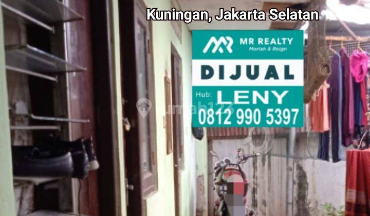 RUMAH LAMA LT 350 M2 DI KUNINGAN, JAKARTA SELATAN, COCOK DIBANGUN KOST-KOSTAN EKSEKUTIF 2