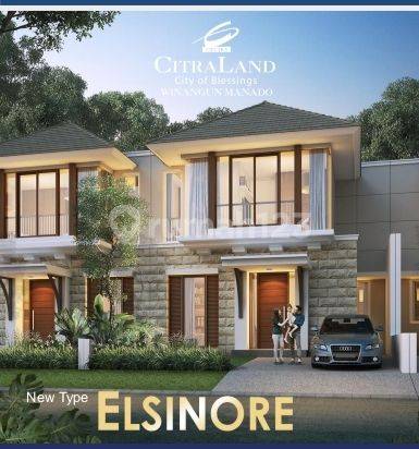 Rumah Elsinore eksklusif di wilayah Manado dari Citraland Winagun Manado 1