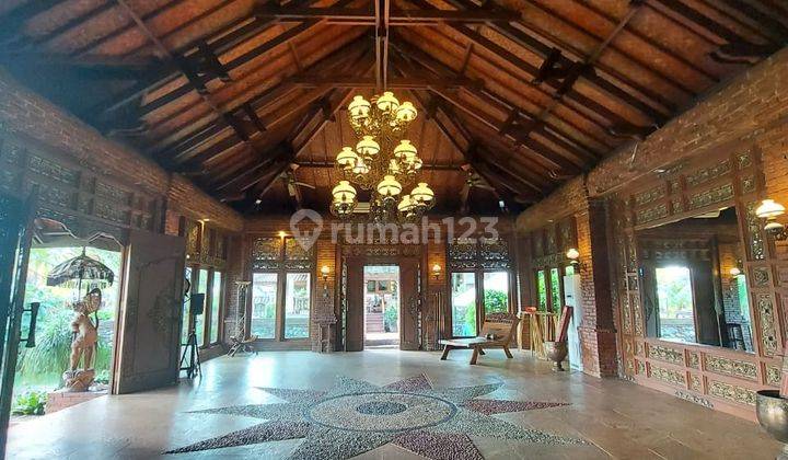 Rumah Mewah Desain Jawa Bali Klasik Di Ampera Jakarta Selatan 2