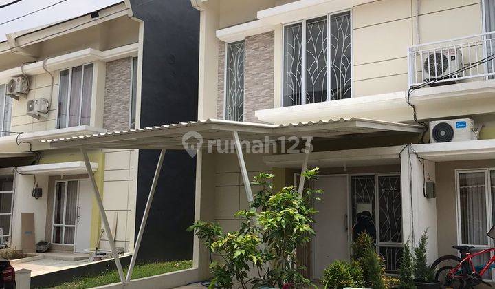 Dijual rumah asri dalam cluster yang nyaman di Buaran Serpong Tangerang Selatan.
 1