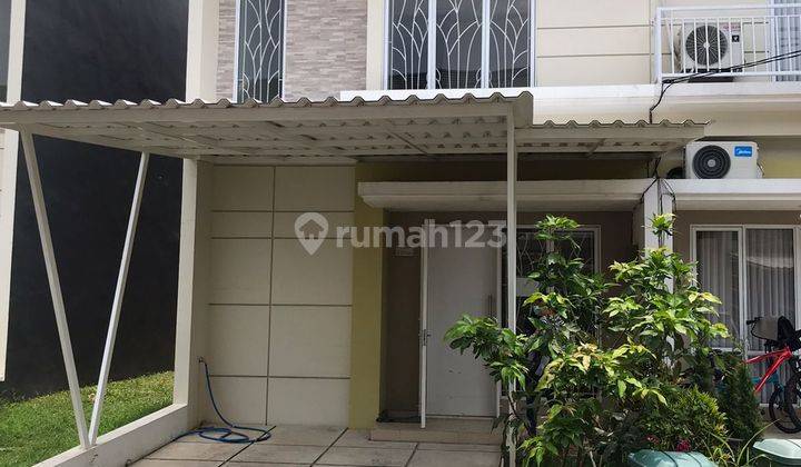 Dijual rumah asri dalam cluster yang nyaman di Buaran Serpong Tangerang Selatan.
 2