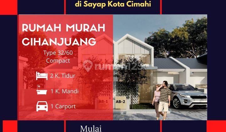 Viral Rumah Cihanjuang Dekat Tol Pasteur di Sayap Kota Cimahi 1