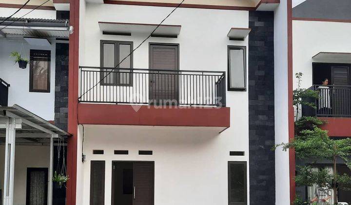 Rumah 2 Lantai Harga Murah Dalam Klaster Dekat Statiun Depok  1