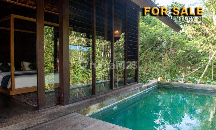 Murah Villa Baru Furnished di Hideaway Village, Ubud Bali 1