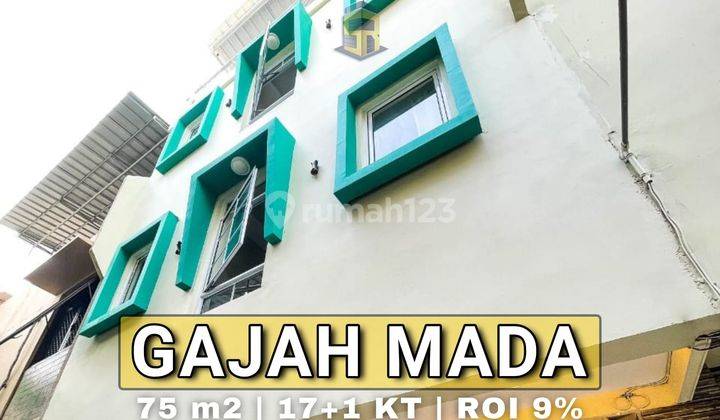 Rumah Kost BARU ROI 9 Persen GAJAH MADA JAKARTA PUSAT LOKASI SUPER STRATEGIS FASILITAS BERLIMPAH 1