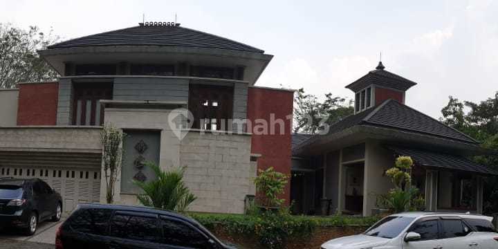 House For Sale ETHNIC HOUSE in the Corner Nice View Private Location BSD City