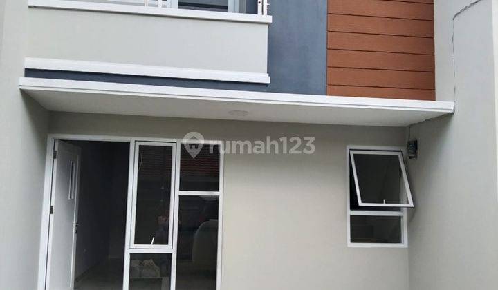 Rumah sunter brand new luas 72m, bangunan 2 lantai, siap huni 1