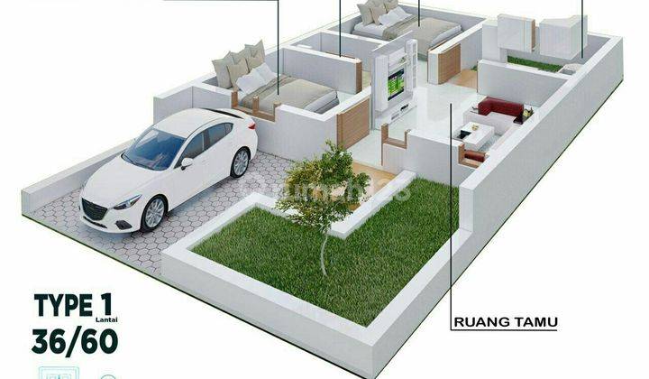 Rumah Special islami dekat Kawasan Wisata Ciwidey 1