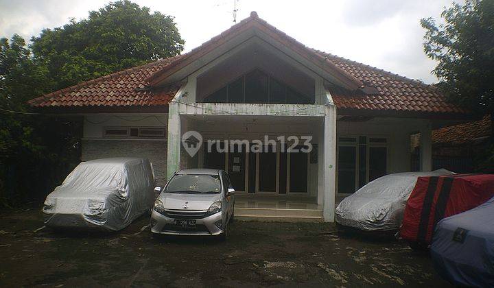 DIJUAL TANAH DAN BANGUNAN LOKASI STRATEGIS DI JALAN RAYA BOGOR DEKAT PASAR KRAMAT JATI  1