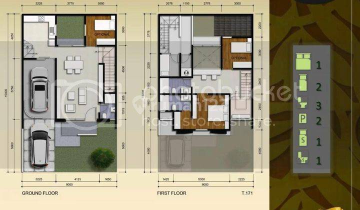  Rumah Minimalis di The Eminent Cluster Precia, berada di dalam Cluster 2