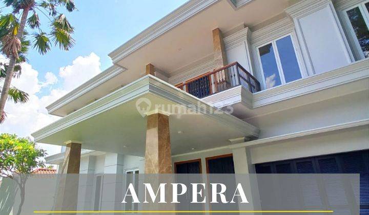 Rumah Design Modern Klasik Di Ampera Jakarta Selatan 1