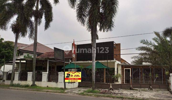 @Rumah super luas di pinggir jalan utama,cocok untuk rumah tinggal,usaha dan kantor  1