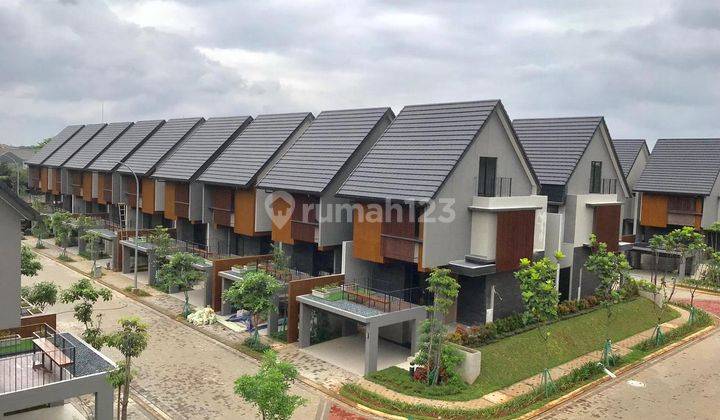 KPR TANPA DP !! BEST LOKASI DI JALAN UTAMA! RUMAH SIAP HUNI HADAP SELATAN CLUSTER CAELUS GREENWICH PARK BSD CITY - CLUSTER UNGGULAN 2