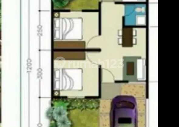 Rumah dalam cluster Termurah ‼️ Selangkah ke Stasiun KRL  2