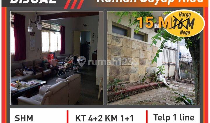 Rumah Sayap Riau dekat Laswi dan area komersial 2