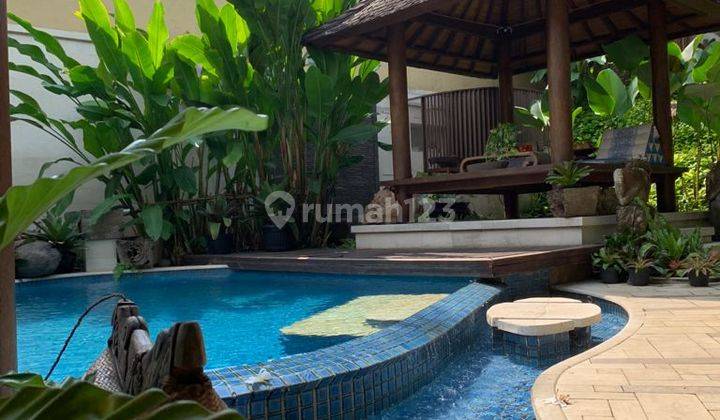 Rumah Riverpark Nuansa Bali Di Bintaro Tangerang Selatan 1