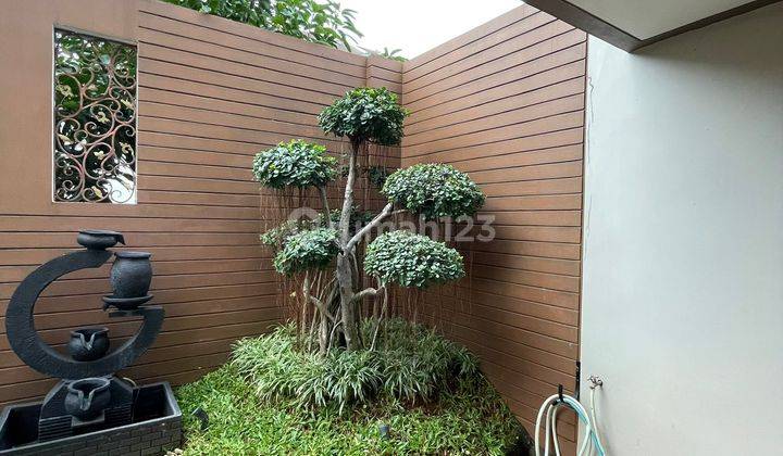 Rumah Cajuputi furnish depan taman jarang ada 2