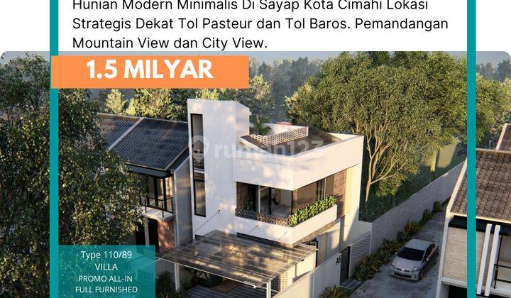 Viral Rumah ISTIMEWA Ramah di Hati dekat akses Tol Pasteur 1