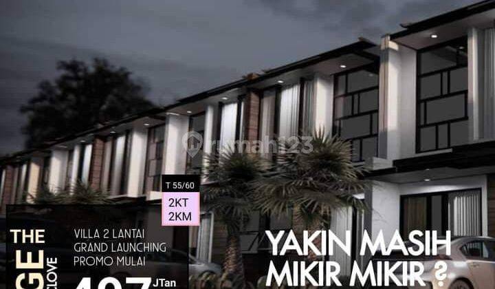 Villa Cantik di kawasan Floting Market Lembang Bandung 1