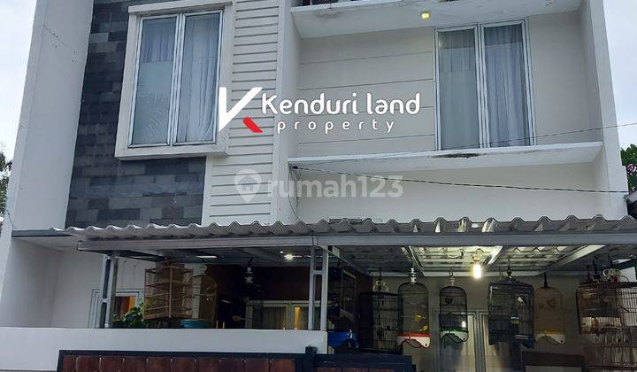 Rumah Murah 2 Lantai lokasi strategis Dekat pintu Masuk Tol Andara 1