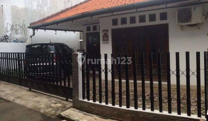 Rumah Akses 1 Mobil Masuk Gang, 500 Meter Ke Jalan Radio Dalam Raya 1