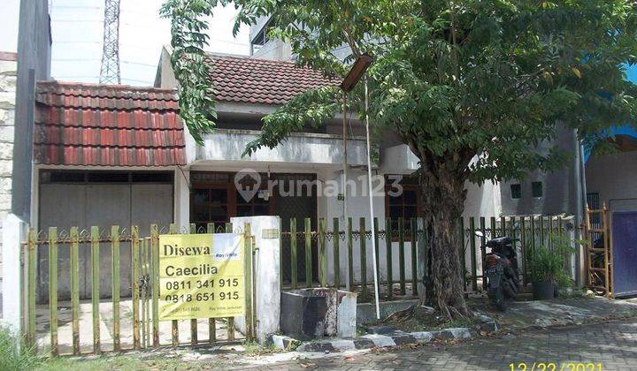 Rumah di Kutisari Indah Selatan, Bagus + Terawat, Row Jalan Lebar,  min 2 th 1