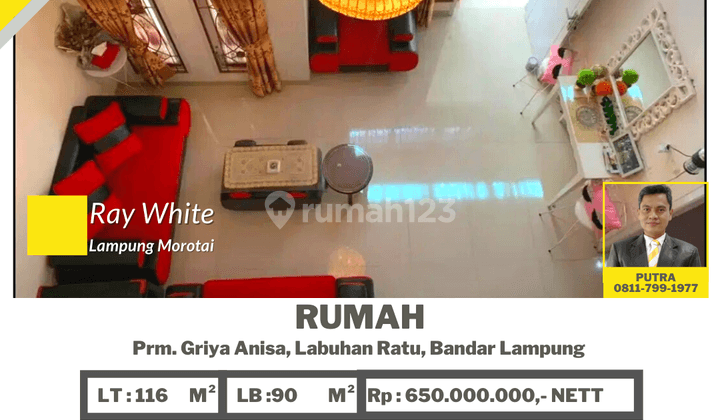 Dijual Rumah di Prm.Griya Anisa, Labuhan Ratu, Bandar Lampung  1