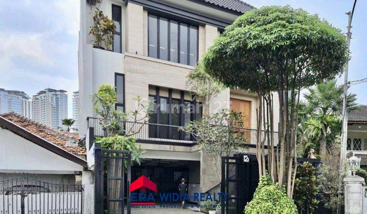 Rumah 2 Lantai Modern Dan Basement di Kebayoran Baru Jakarta 1