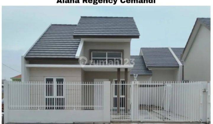 Rumah Alana regency Cemandi tahap 1, murah, siap huni dkt MERR, OERR 1