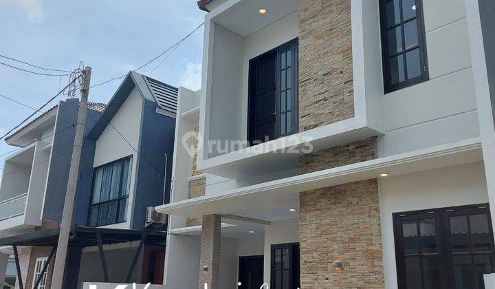 Townhouse Modern Minimalis Asri dan Strategis dekat Tol Andara  2