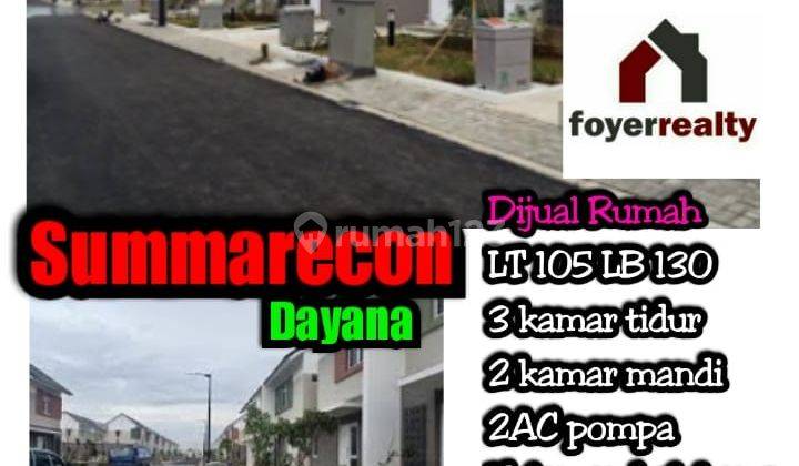 Rumah 2 Lantai Summarecon Bandung Cluster Dayana 1