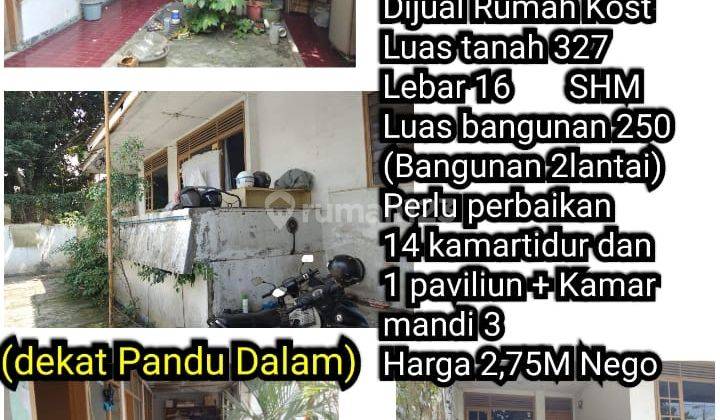 Rumah Kost Daerah Sayap Astina Dekat Pandu Alam Bandung 1