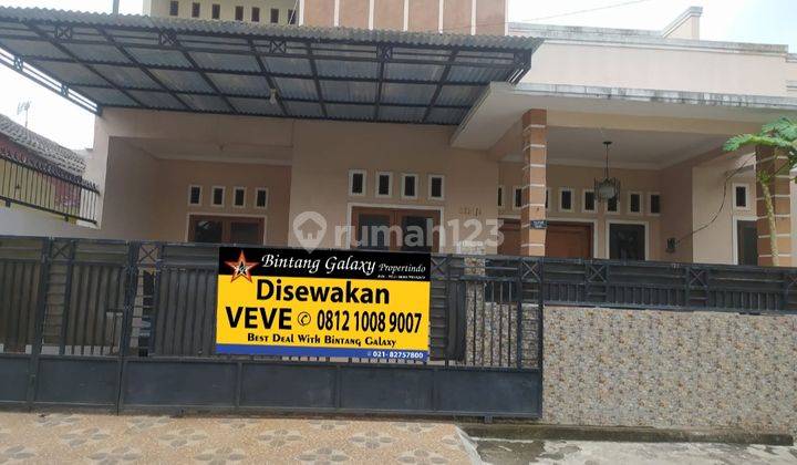 DISEWAKAN RUMAH 2 LANTAI JL. KETAPANG RAYA, PEKAYON, BEKASI SELATAN. 1