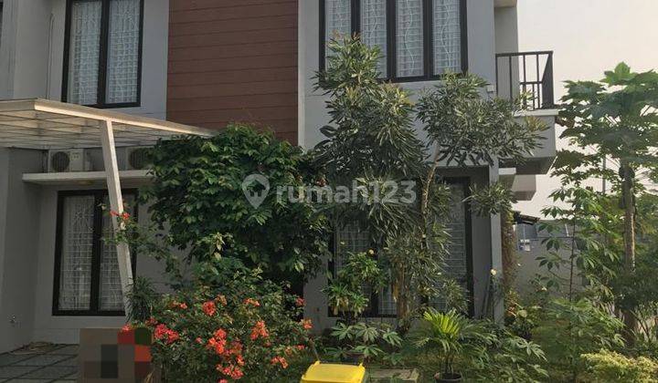 Rumah Hook dlm cluster dijual semi furnished di Cinere Delta Residence 1