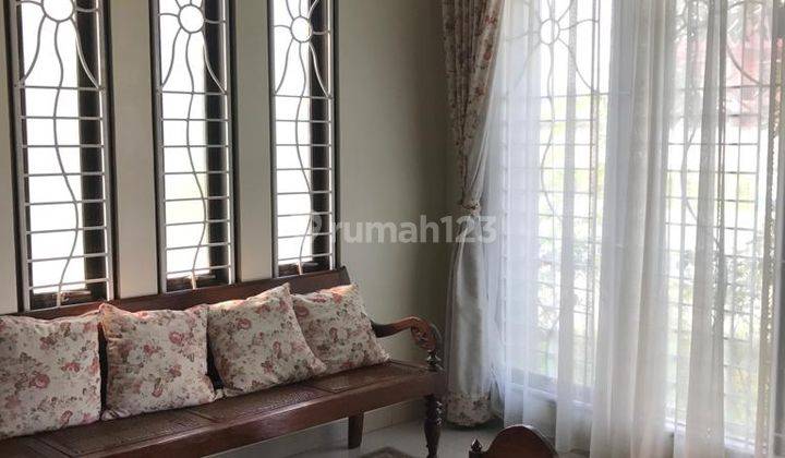 Rumah Hook dlm cluster dijual semi furnished di Cinere Delta Residence 2