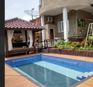 Sewa villa view gunung megamendung puncak bogor 1