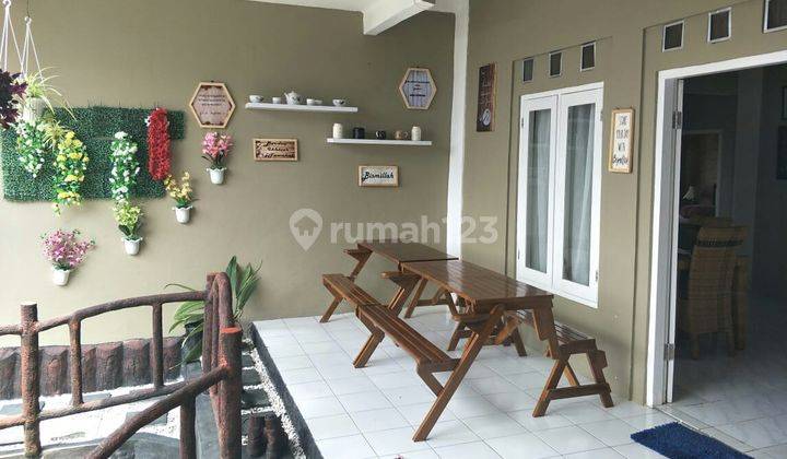 Sewa villa view gunung megamendung puncak bogor 2