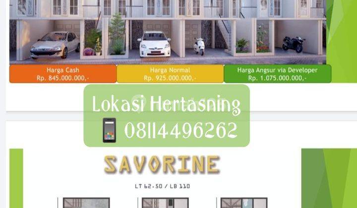 Rumah Mewah Smart Home Tiga Lantai Golden View Inn Type Diamond Fasiilitas Lengkap bisa Chas bertahap sampai 5 tahun 2