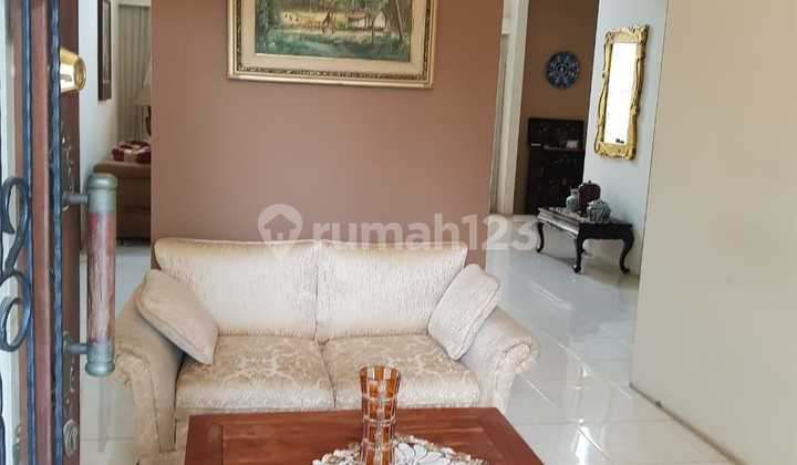 Rumah Lahan Luas Pinggir Jalan bisa Buat Usaha Bintaro Jaya